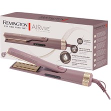 Odea Remington Airvive AS8930 2'si 1 Arada Sıcak Hava Fırçası, Islak ve Kuru Temizleme Için, Iyon Teknolojisi, Mikro Krem, LED Ekran ve Kavisli, Frizz Önleyici Kaplama