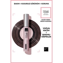 Odea Avon Make Up +Care Serum Volume Maskara - Blackest Black