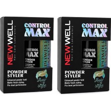Odea Bybars Newwell Control Max Powder Styler, Mat Görünüm, Güçlü Tutucu, Hacim Veren Saç Şekillendirici Toz, 20G (2 Adet)