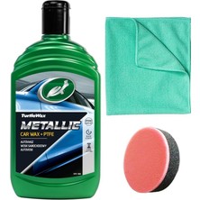 Odea Turtle Wax Meta'lik Ptfe Katkılı Teflon Sıvı Cila 500 Ml, Sünger, Bez