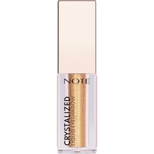 Odea Note Cosmetics Crystalized Liquid Eyeshadow Likit Metalik Göz Farı, 07 Golden Theory