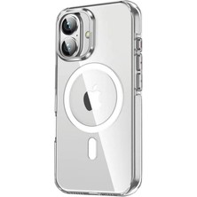 Vintessy iPhone 16 Crystal Magsafe Kapak - Şeffaf