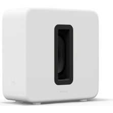 Odea Sonos Sub G4, Çift Sürücülü Kuvvet Iptalli Derin Bas, Portlu Kasa Tasarımı, Trueplay™ Akustik Optimizasyon, Wifi 6 Bağlantılı, Mat Kaplama Premium Kablosuz Subwoofer -Beyaz