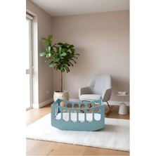Odea Arion Kids BEŞIK-%100 Mdf Kalitesi | Lake Boyalı | Sallanabilir | Mavi