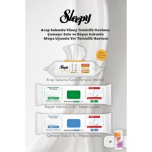 Odea Sleepy Kolay Yüzey Temizlik Havlusu 3' Lü Set ve Hediye Pamuk