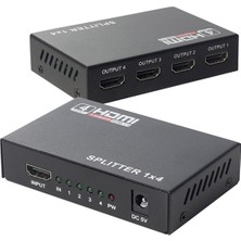 Odea Powermaster 12080 1 Pm 12080 1.4V 4 Port HDMI Splitter Dağitici