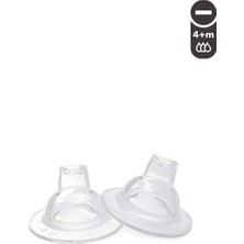 Odea Twistshake 78079 Damlatmaz Suluk Alıştırma Biberon Emziği, , Şeffaf
