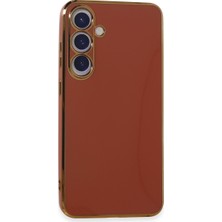 Vintessy Galaxy S24 Kılıf Volet Silikon - Kırmızı
