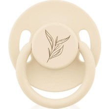 Odea Wee Baby Pure Yuvarlak Uçlu Kauçuk Emzik No:1 - Krem