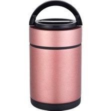 Odea Pembe 304 Çelik 1800 ml Vakum Yemek Mama Saklama Termosu Sefertası CIN725PM