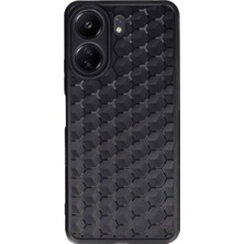 Vintessy Redmi 13C Kılıf Petek Silikon Kapak - Siyah
