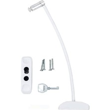 Odea Pvc Pencere Kilidi Kapı Emniyet Çocuk Güvenlik Kilidi Çelik Halatlı Kilit Beyaz