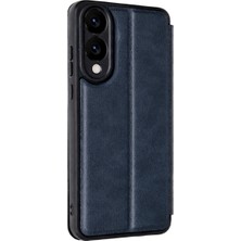 Vintessy Galaxy S25 Edge Flip Cover - Lacivert