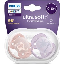 Odea Philips Avent SCF091/09 Ultra Soft 0-6 Ay 2li Kız Emzik
