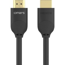 Odea Omars Premium Sertifikalı 4K@60Hz 18GBPS HDMI 2.0b Kablo 2 Metre
