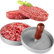 Odea Mucit Home Paslanmaz Çelik Hamburger Köfte Yapma Pres Aparatı Çelik Burger Köfte Kalıbı