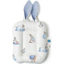 Odea Deux Lapıns Anne Müslin Emzirme Yastığı Bébé Lapin ARMCUSH1018