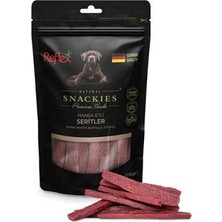 Vintessy Snackies Natural Manda Etli Şerit Tahılsız Köpek Ödül Maması 170 gr
