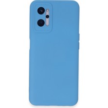 Vintessy Realme 9i 4g Kılıf Nano Içi Kadife Silikon - Mavi