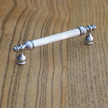 Odea 10 Adet Şah Kulp Mobilya Mutfak Dolabı Çekmece Dolap Kulplar Kapak Kulp Kulbu Krom Renk 128 mm Metal