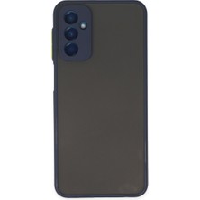 Vintessy Galaxy M13 Kılıf Montreal Silikon Kapak - Lacivert
