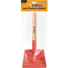 Odea Eltos Mini Bahçe Küreği, Renkli, Metal Başlıklı, Ahşap Saplı, Hafif, Dayanıklı, Çok Amaçlı Kürek, Saksı Toprağı Taşıma, Hobi Bahçesi, Çocuklar Için, Kedi ve Köpek Maması Taşıma, Kaliteli El Aleti