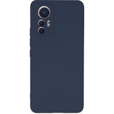 Vintessy Mi 12 Lite Kılıf Nano Içi Kadife Silikon - Lacivert