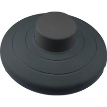Odea Tek-Iş 529392 Yer Tipi Ara Puar Aç Kapa Anahtar Yer Butonu Lamba Anahtarı Siyah