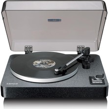 Odea Lenco LBTA-165BK Pikap Plak Çalar Bluetooth Tam Otomatik Metal Döner Tabla - Siyah