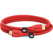 Odea Røde Hdmı-1.5 Premium Yüksek Hızlı HDMI Kablosu Ethernet (1.5m/5ft, Kırmızı)