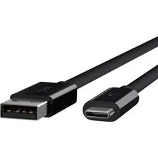 Odea Belkin USB 3.1 Usb-C - Usb-A Kablosu, 0,9 M (Usb-If Sertifikalı, 10 Gbps, Ultra Hd 4k), Siyah