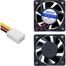 Renas Store IC-216 Fırçasız Dc Fan 60X60X25MM 12 Volt 3 Pin (Seri 2)