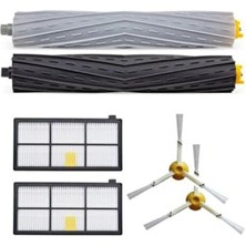 Odea Irobot ile Uyumlu Roomba 800 850 860 861 864 866 870 880 890 900 960 980 Serisi Hepa Filtre,fırça Yedek Parça Yenileme Seti-6 Parça