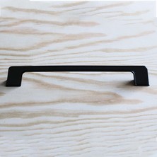 Odea 10 Adet Berra Kulp 160 mm Siyah Metal Mutfak Mobilya Çekmece Mutfak Dolap Dolabı Kapak Kulbu 16 cm