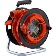 Odea Makaralı Seyyar Kablo Uzatma Kablosu 3x2.5 mm Cca Kablo 30+2 Metre Çim Biçme Makinesi Uyumlu