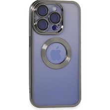 Vintessy iPhone 15 Pro Kılıf Slot Silikon - Titan Gri
