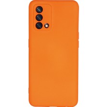 Vintessy A74 4g Kılıf Nano Içi Kadife Silikon - Turuncu