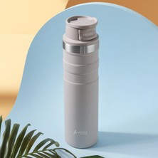 Odea Aryıldız Protherm Active Termos Gri 600 ml