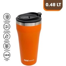 Odea Rox Camping 0192 Kahve Termosu 0.48 Lt - Turuncu