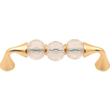 Odea Gürçay Iris Kristal Kulp Altın 96MM (2 Adet)