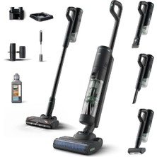Odea Philips 7000 Serisi Aquatrio Kablosuz Dikey Süpürge, Islak ve Kuru Temizlik, Otomatik Temizleme ve Şarj Istasyonu, Kuru Süpürme Başlığı, XW7263/11