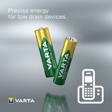 TKÇ Şarj Edilebilir Aaa Pil 550MAH 2'li Set, Uzun Süreli Kullanım