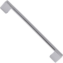Odea 10 Adet Gölcük Düz Mobilya Mutfak Dolap Çekmece Dolabı Kapak Metal Kulpu Kulbu Kulpları Krom 160 mm