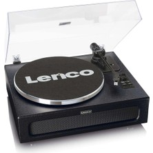 Odea Lenco LS-430 Pikap – Bluetooth Pikap – Entegre Hoparlör 40 Watt Rms – Kayış Tahriki – Pitch Control – Ön Güçlendirici – Rca Out ve Aux-In – 3,5 mm – Siyah LS-430BK