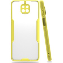 Vintessy Redmi Note 9s Kılıf Platin Silikon - Sarı