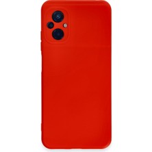 Vintessy Poco M5 Kılıf Nano Içi Kadife Silikon - Kırmızı