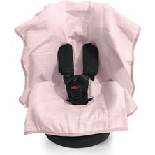 Odea Deux LAPINS%100 Pamuk Müslin Puset Innocent Pink Oto Koltuk Örtüsü OTOKLF1012