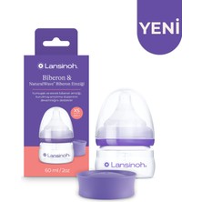 Odea Lansinoh 60 ml Biberon ve Naturalwave® Biberon Emziği (0 Ay+)