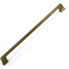Odea Gediz Metal Antik Sarı Kulp 320 mm 32 cm Mobilya Çekmece Mutfak Dolabı Dolap Kapak Kulp Kulb Kulpu