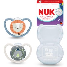 Odea Nuk Pm Air Night 2'li Gece Emzik, 6-18 Ay, Aslan